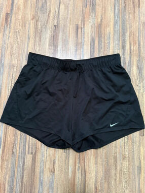 Nike Linerless shorts size large in black